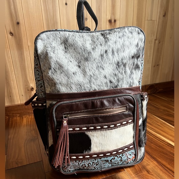 Myra Bag Handbags - 🔥New Release Myra Bag Conceal Carry leather cowhide Backpack floral boho